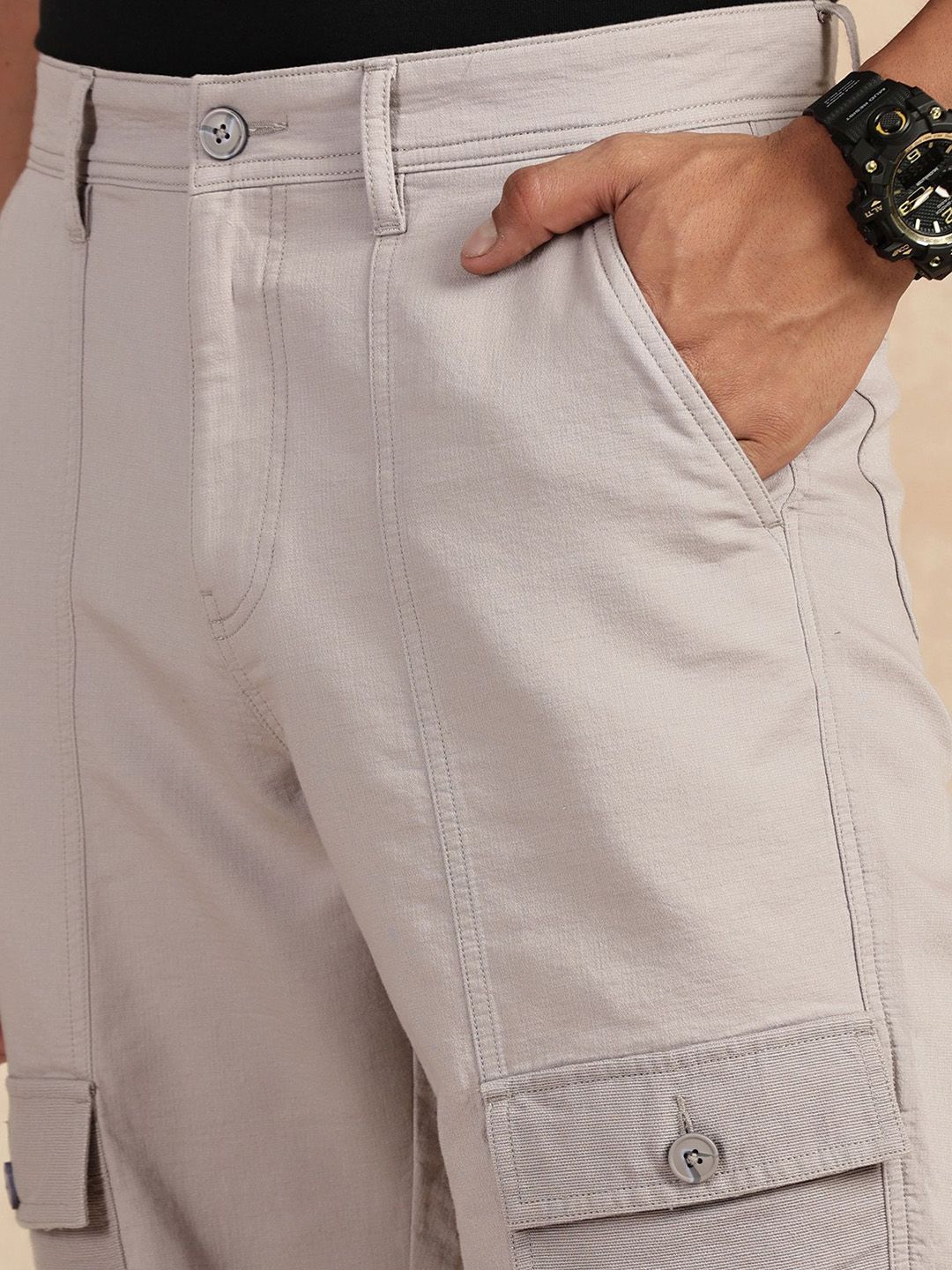 Thomas Scott Men Regular Fit Mid-Rise Shorts