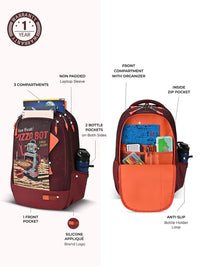 Gear Unisex Graphic Padded Strap Backpack