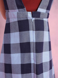 DressBerry Self-Checked Dress