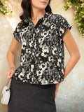 DressBerry Moonlight Muses Abstract Print Shirt