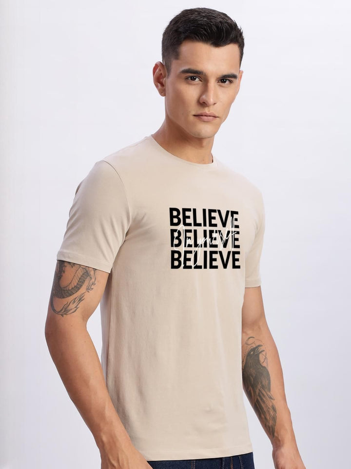 Tshirts ADRO Men Beige