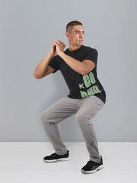 HRX by Hrithik Roshan Men Typography Printed Rapid-Dry Running T-shirt