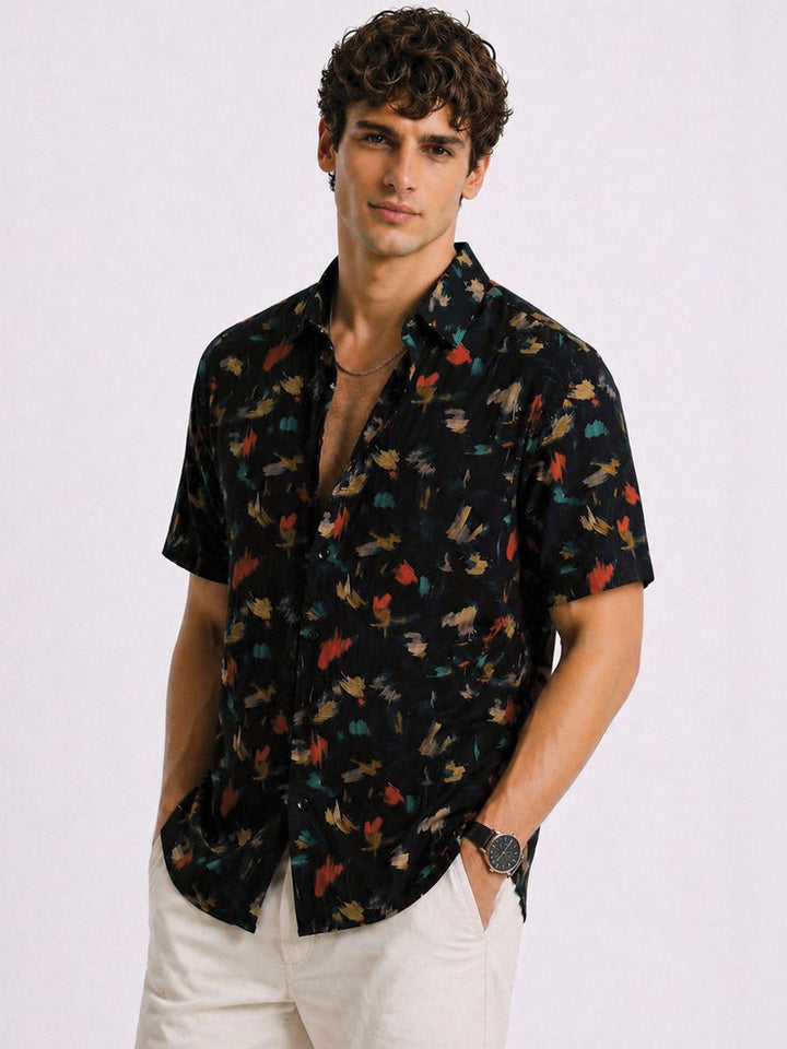 ADRO Men Standard Printed Casual Shirt