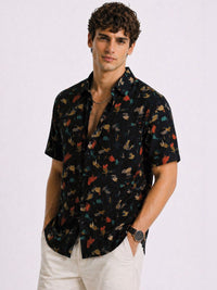 ADRO Men Standard Printed Casual Shirt