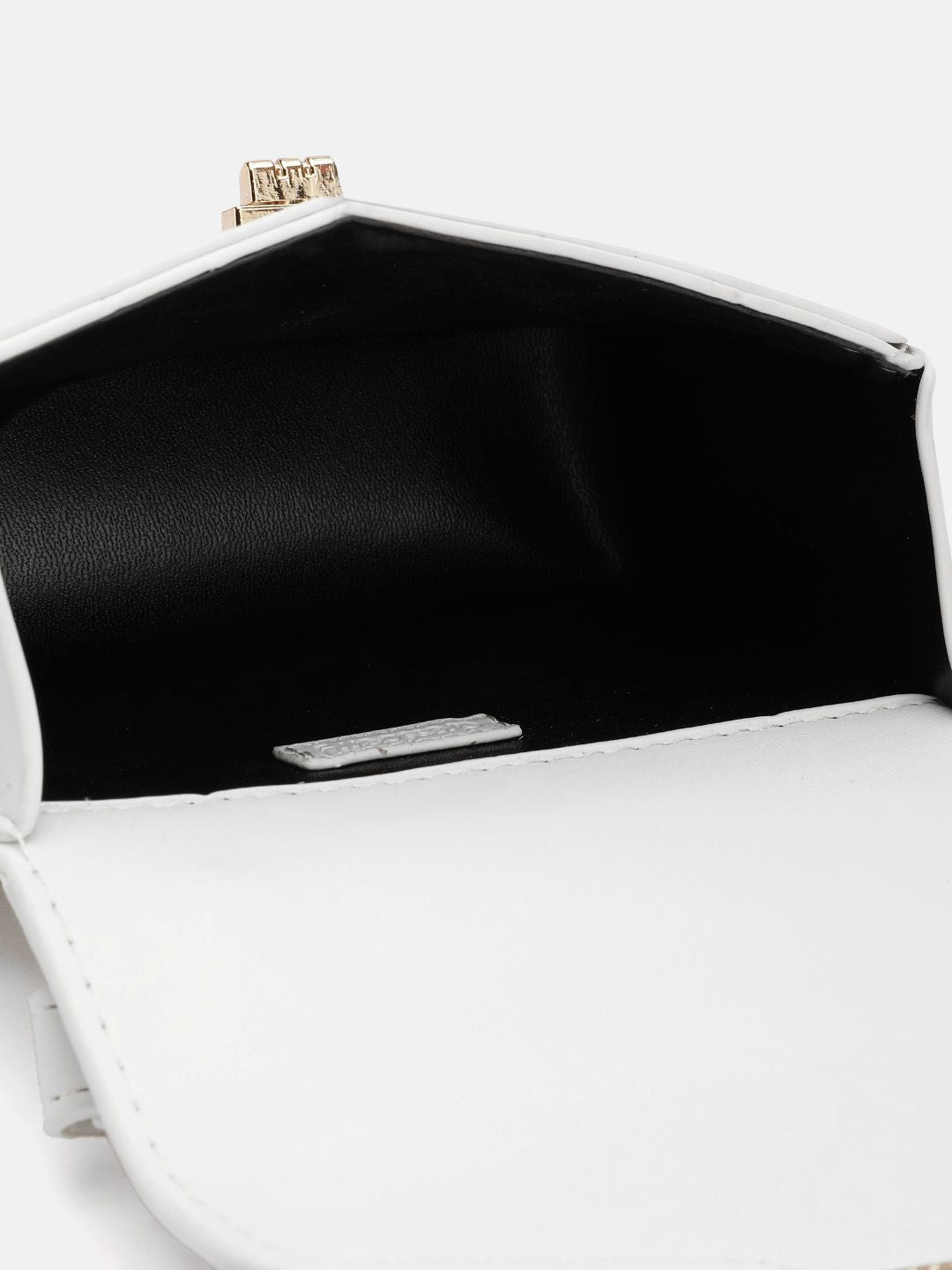 DressBerry Textured Structured Satchel Bag