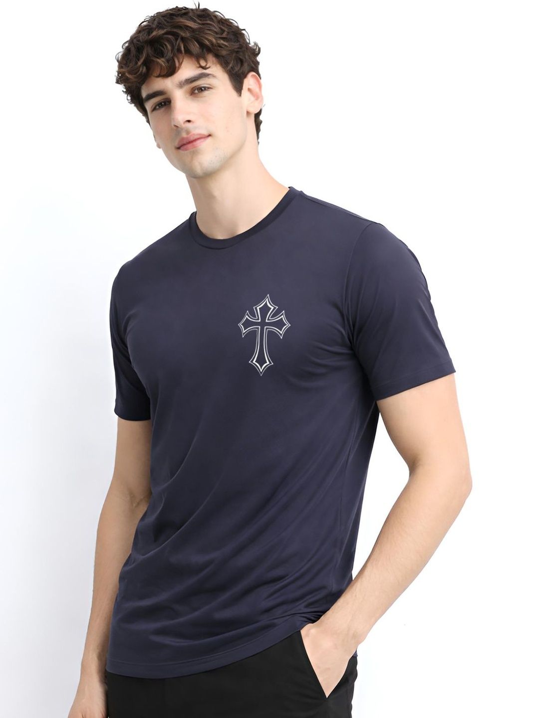 ADRO Men Printed T-shirt