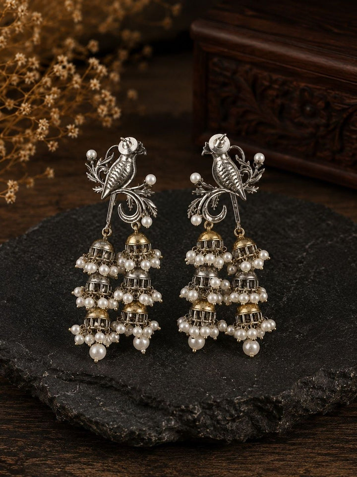 PANASH Animal Shaped Jhumkas Earrings