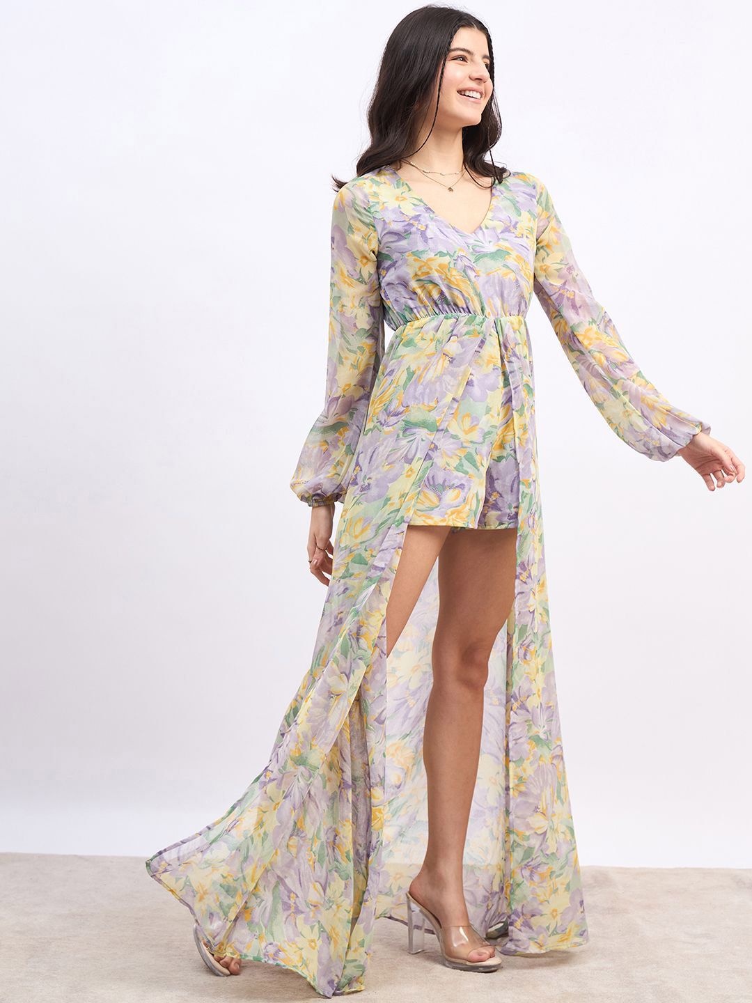 Berrylush Printed Basic Jumpsuit