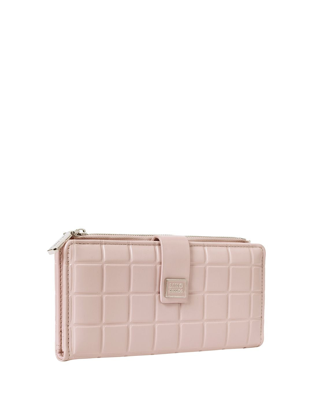 Lino Perros Women Geometric Textured Two Fold Wallet