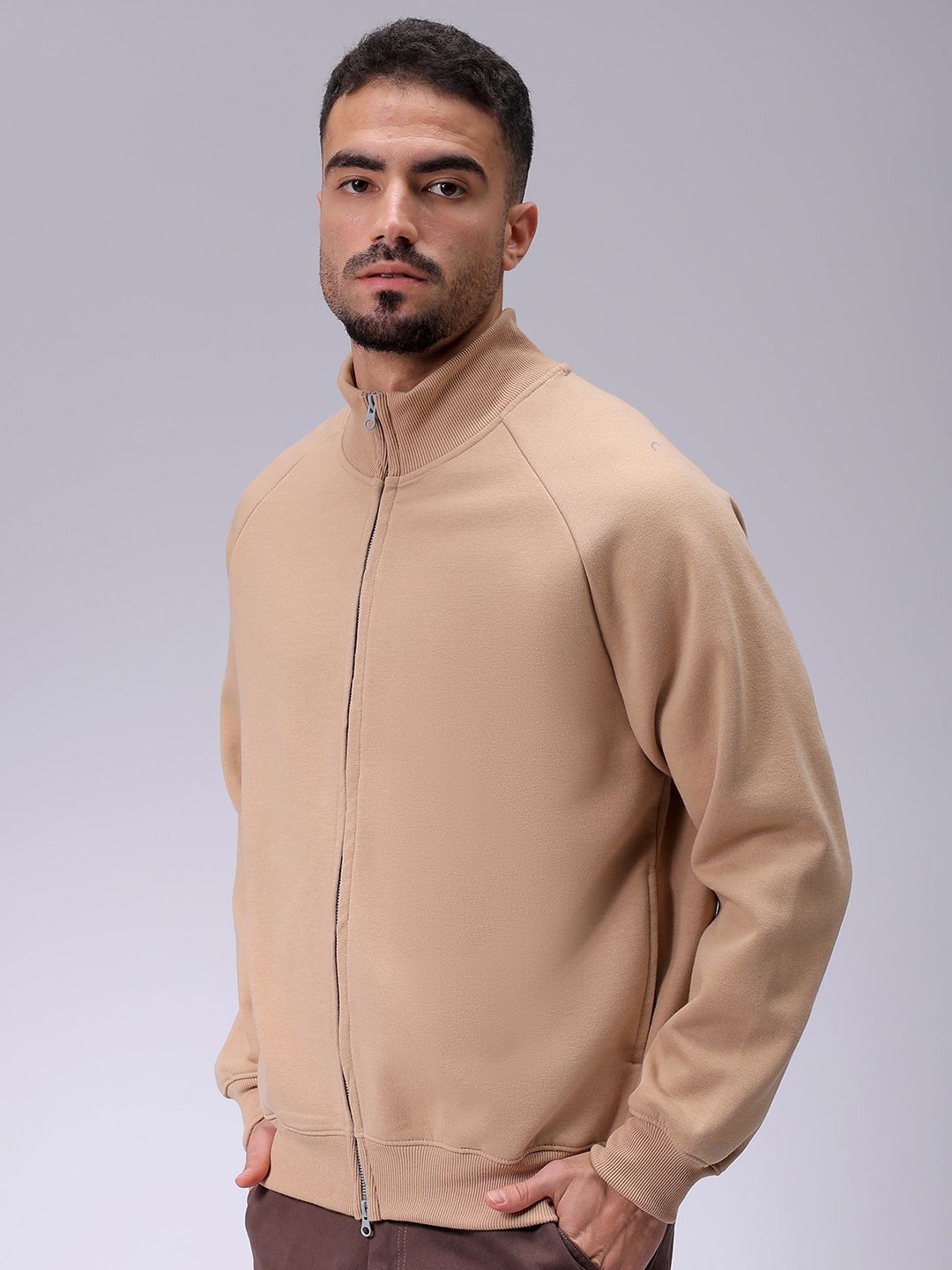 The Indian Garage Co Men Solid Sweatshirt