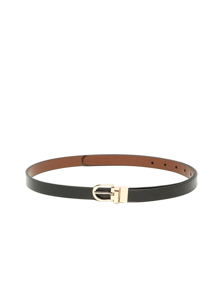 Teakwood Leathers Women Solid Tang Leather Belt
