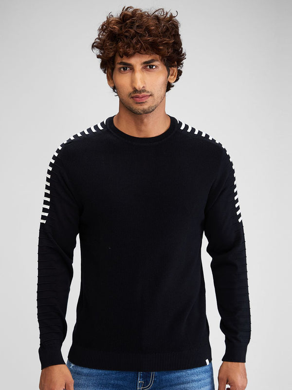 SPYKAR Men Striped Pullover