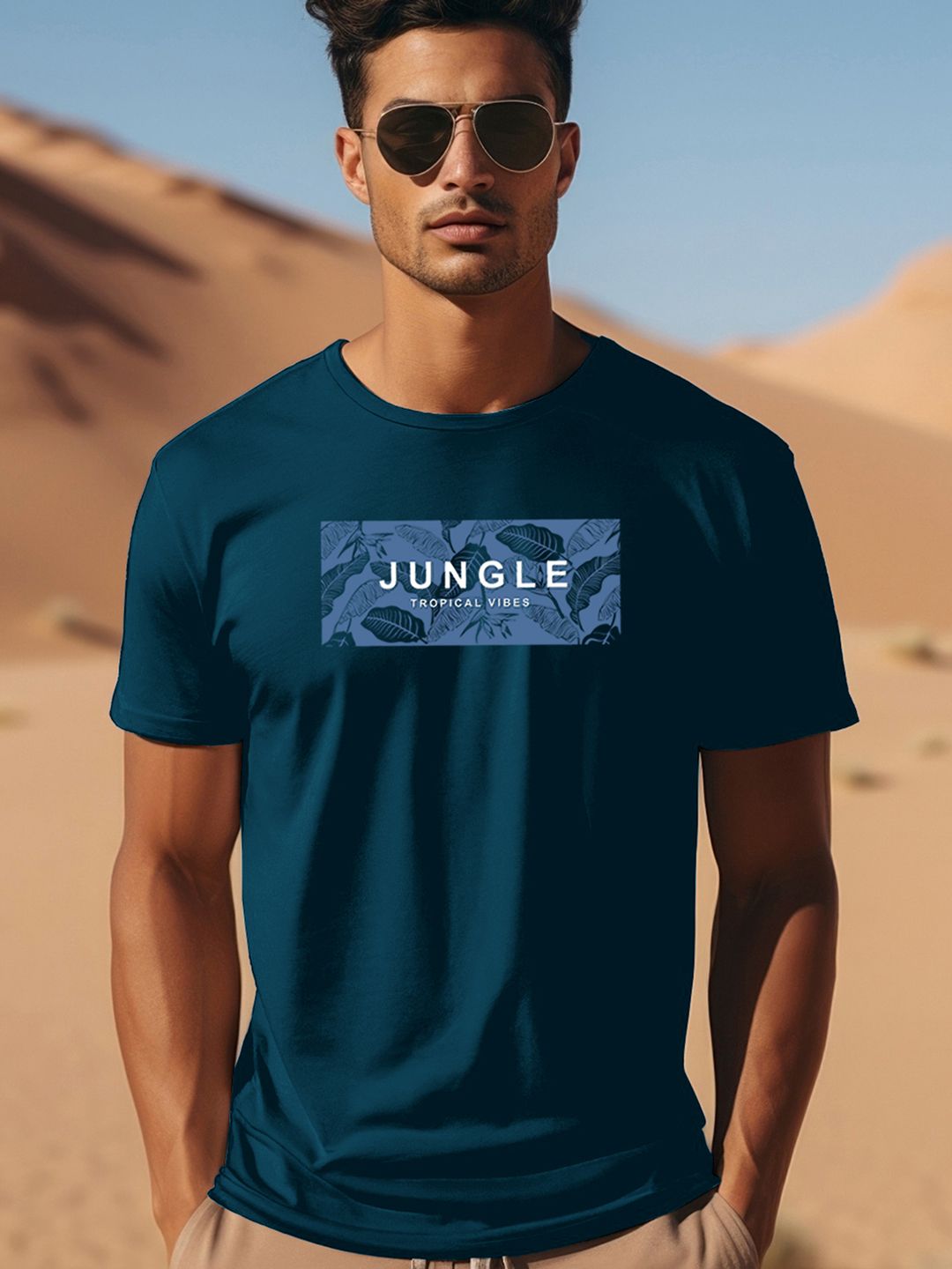 ADRO Men Printed T-shirt