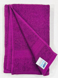 BOMBAY DYEING Tulip Purple Pure Cotton 450 GSM Bath Towel
