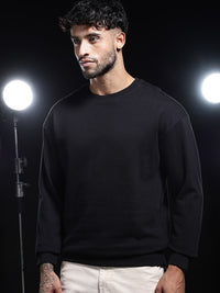 Sweatshirt Pullover Kapas Tulen Eszett Leher Bulat