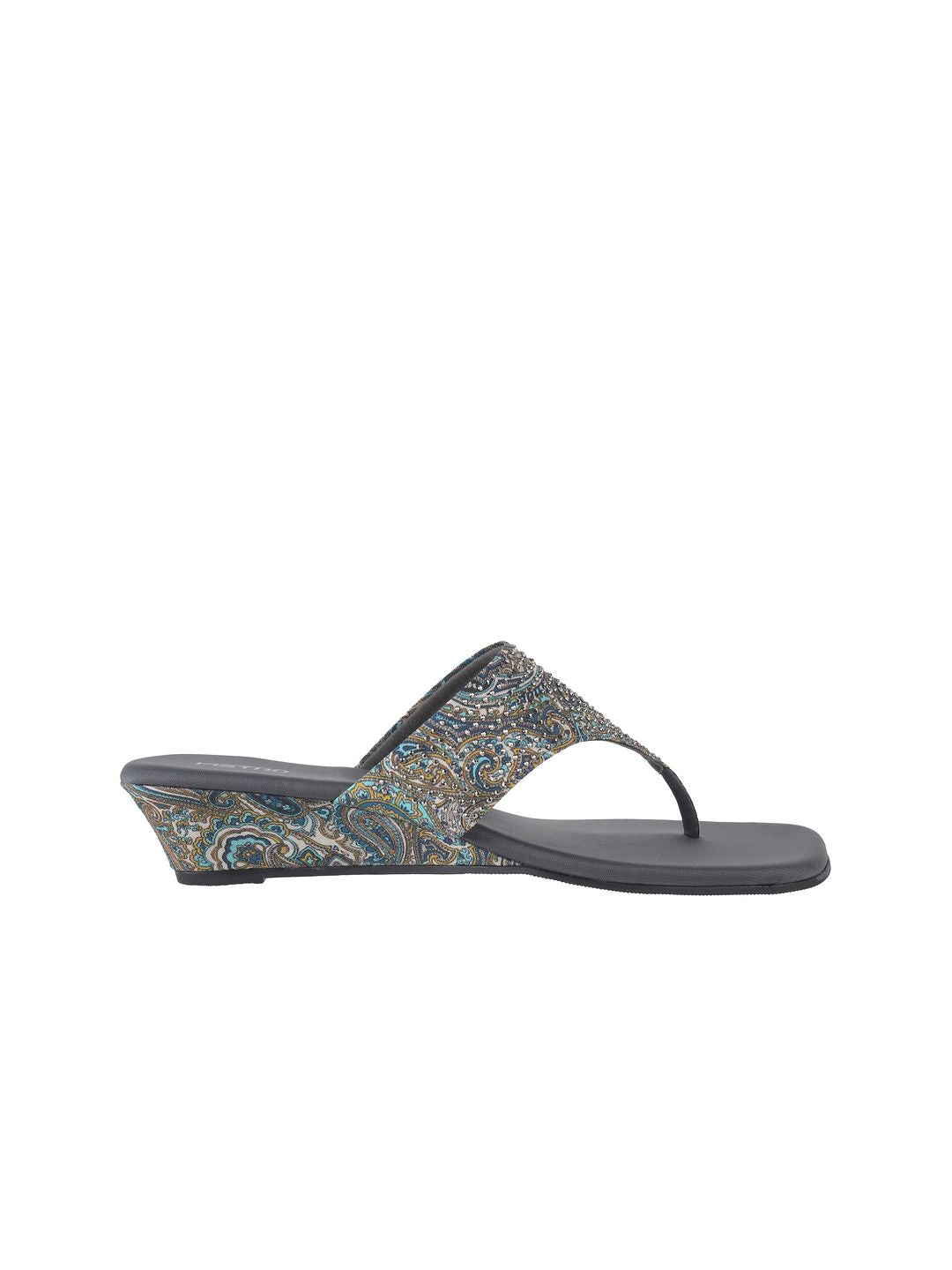 Metro Embellished Flatform Sandals
