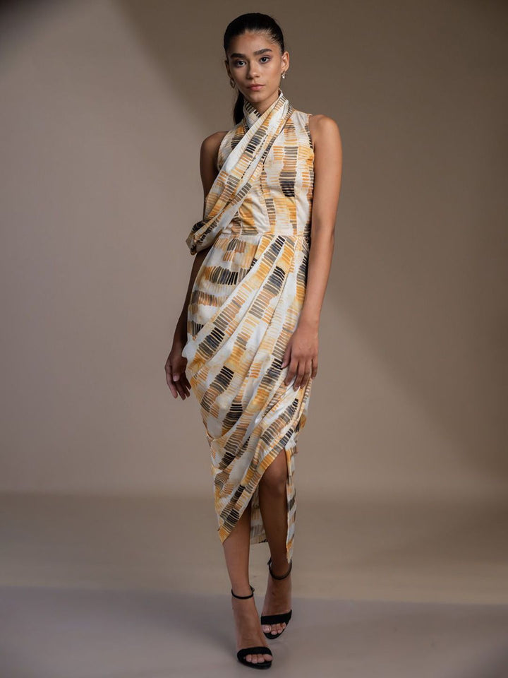 Mamicha Women Printed A-Line Dress