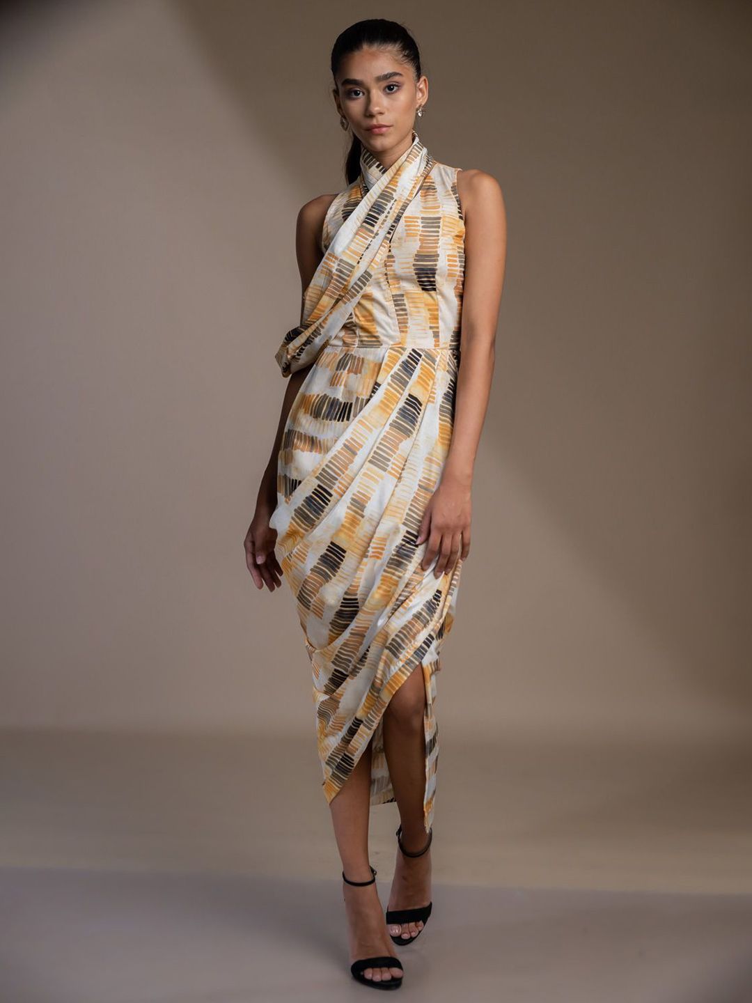 Mamicha Women Printed A-Line Dress