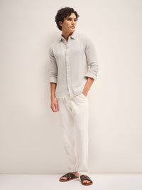 THE BEAR HOUSE Men Slim Fit Opaque Casual Shirt
