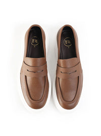 MONKSTORY Chunky Luxe Slip-On Sneakers - Tabac Brown