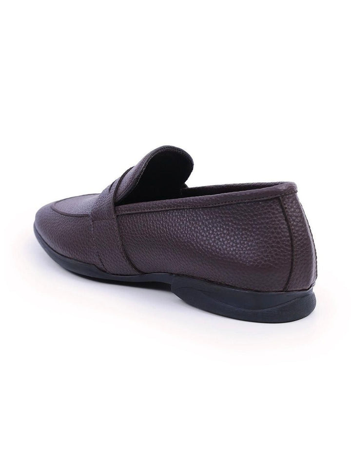 MONKSTORY Men Brown PU Loafers