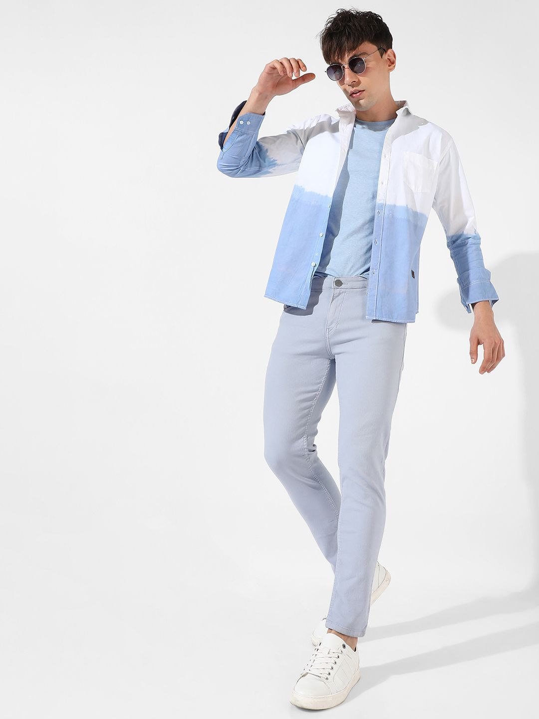 Campus Sutra Men Comfort Colourblocked Casual Shirt