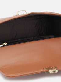 DressBerry Textured Structured Satchel