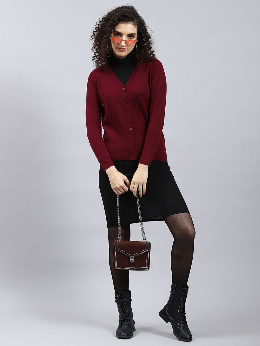 Monte Carlo Women Woollen Cardigan