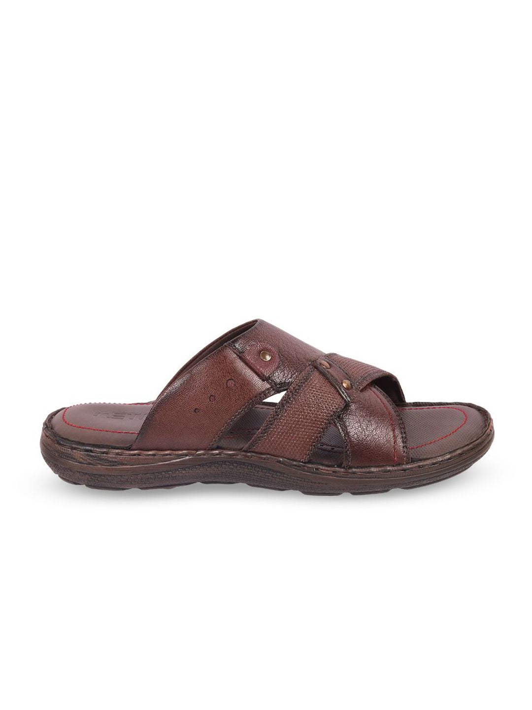 Metro Men Leather Comfort Sandals