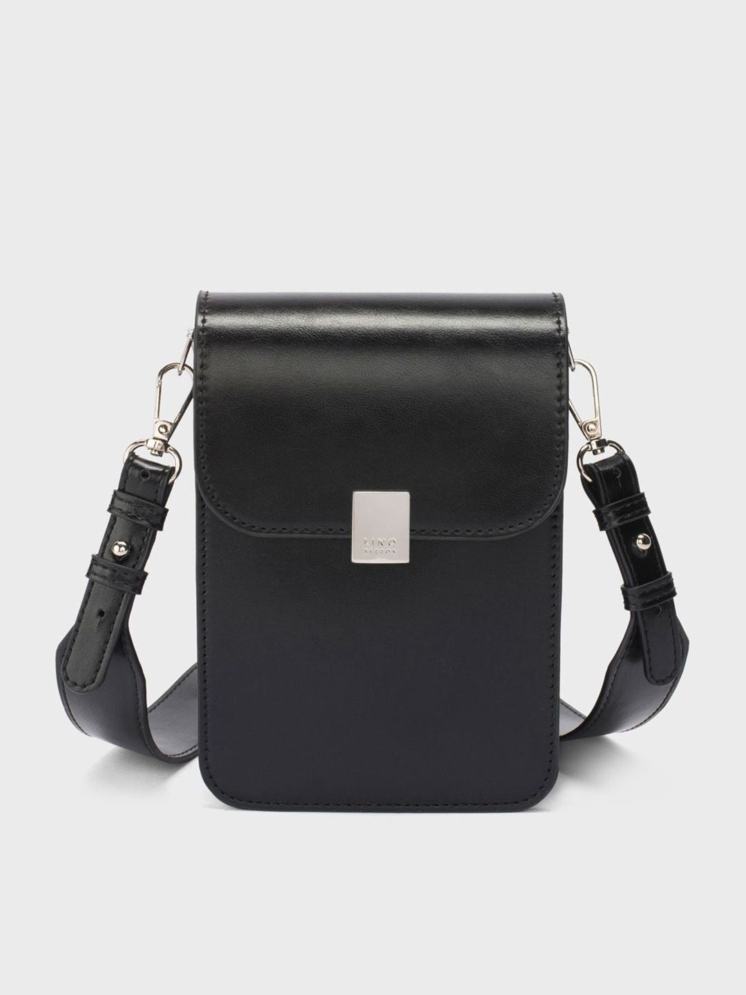 Lino Perros Structured Sling Bag WIth Detachable Sling Strap