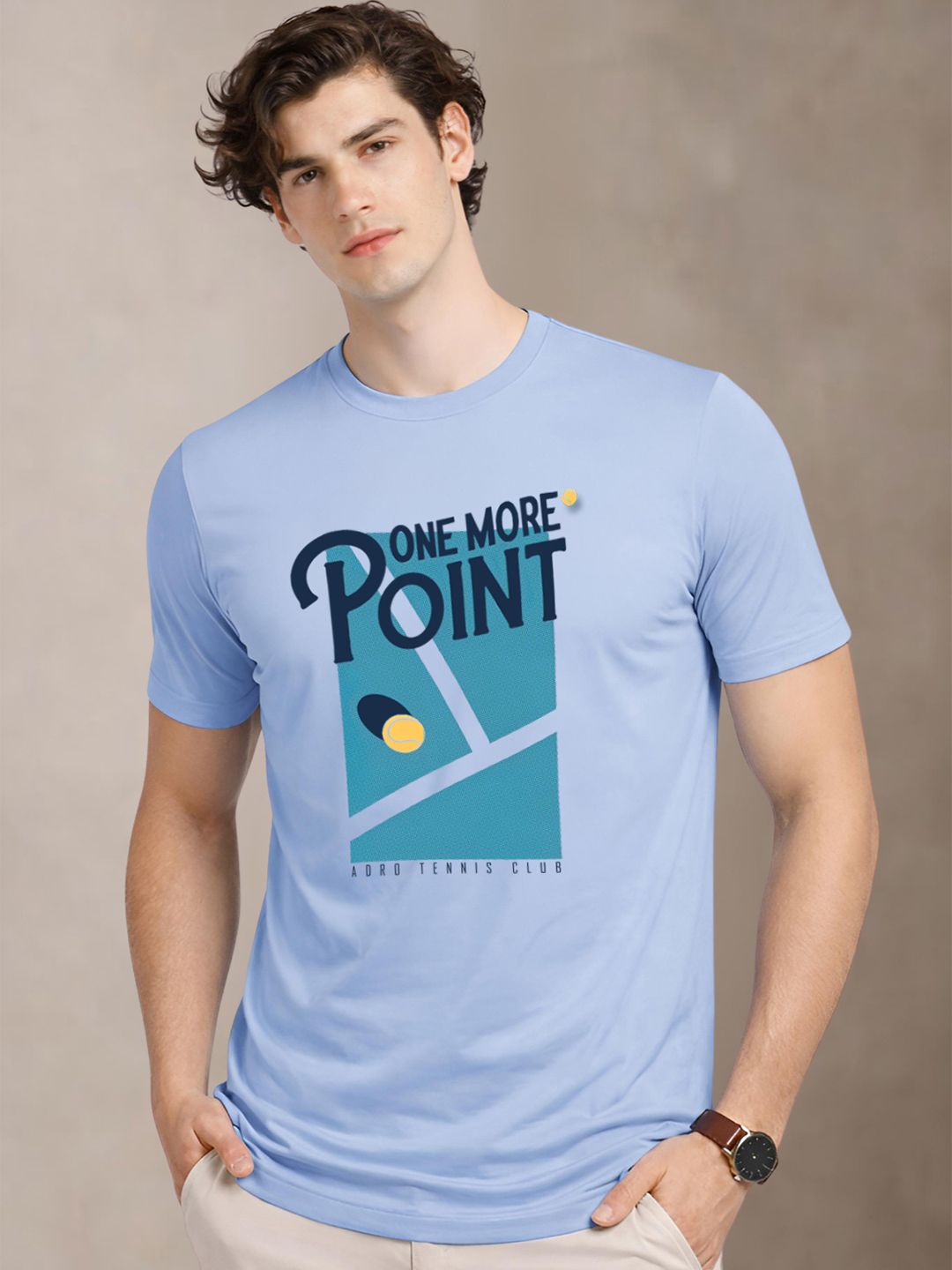 ADRO Men Printed T-shirt