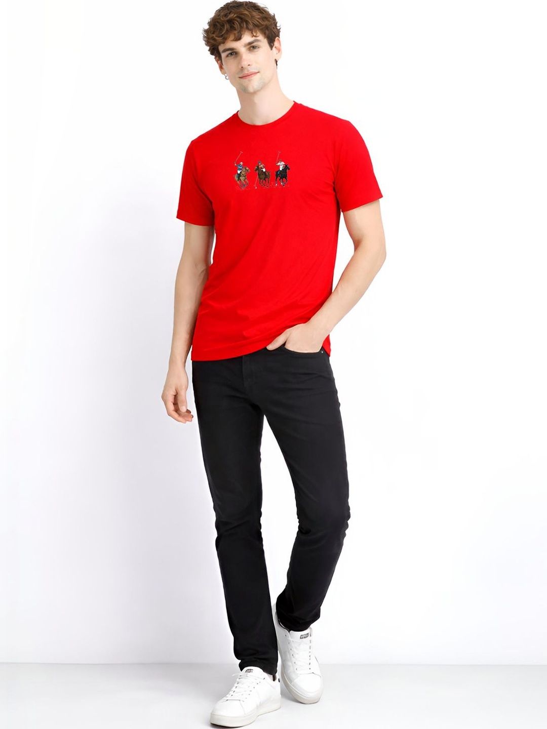 ADRO Men Printed T-shirt