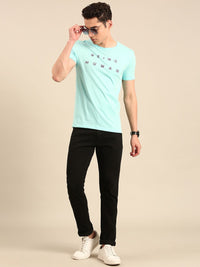 Being Human Typography Printed Pure Cotton T-shirt