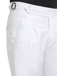 KLOTTHE Men Cotton Slim Fit Formal Trousers