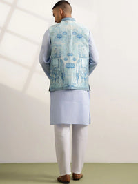 SOJANYA PLUS Printed Nehru Jackets