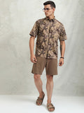 HIGHLANDER Men Printed Oversized Shirt