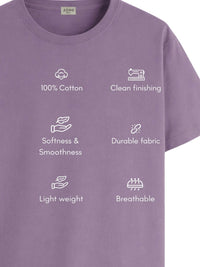 ADRO Men Brand Logo Printed T-shirt