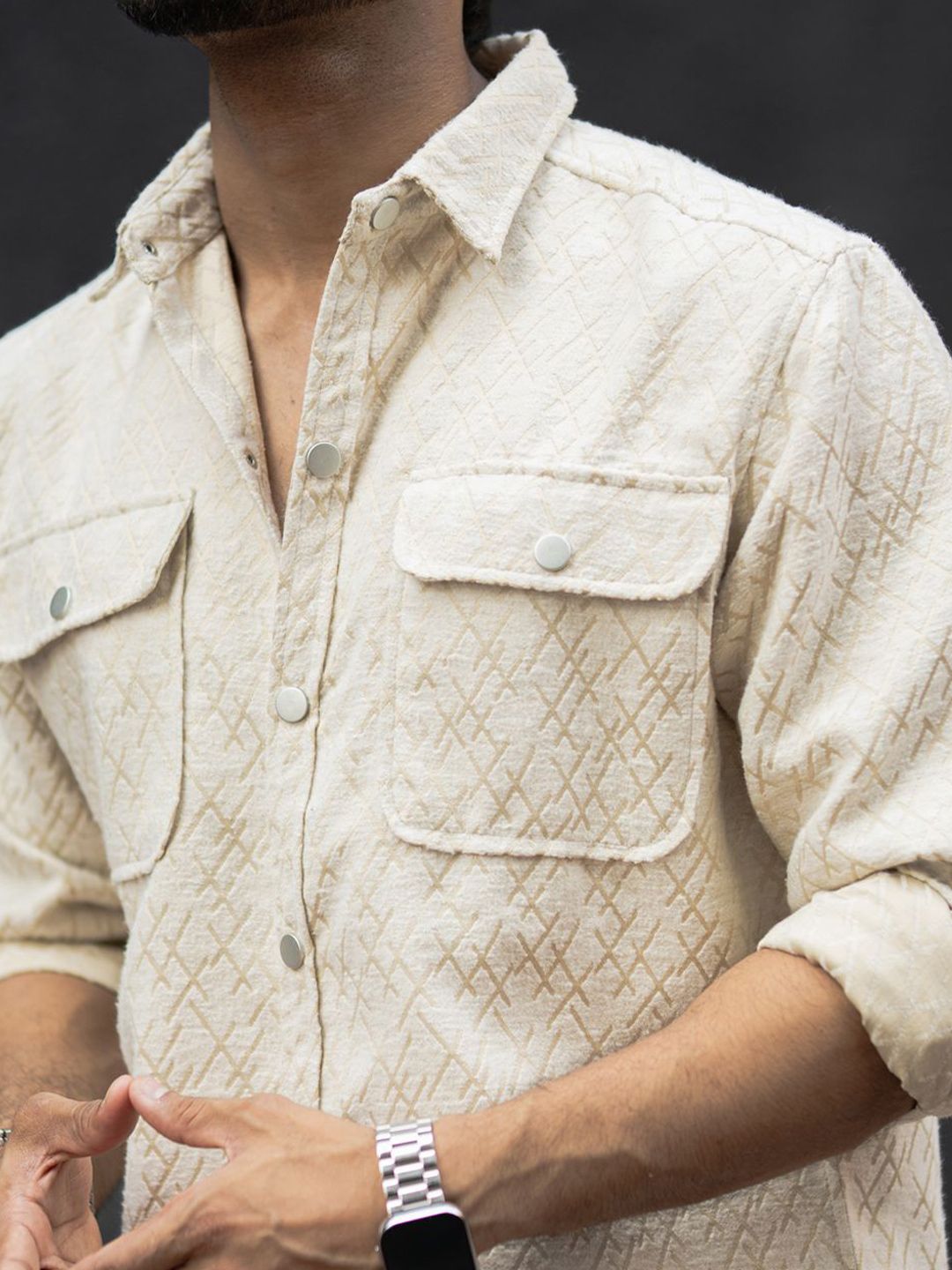 Powerlook Men Opaque Casual Shirt