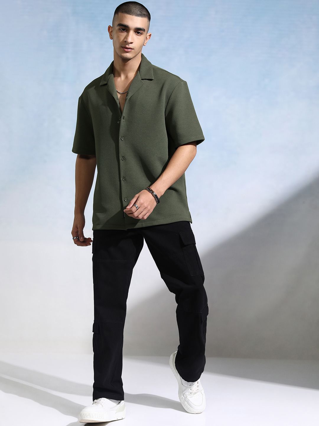 HIGHLANDER Men Opaque Casual Shirt