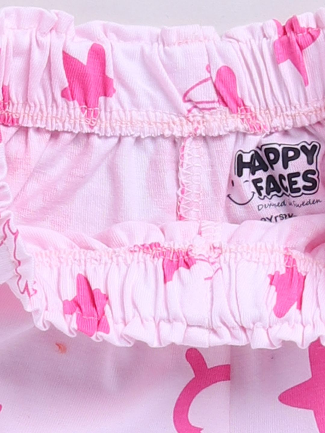 Happy Faces Kids Girls Barbie Printed Pure Cotton Shorts
