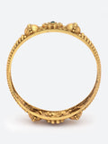 PANASH Set Of 2 24 CT Gold Plated Adjustable Bangles
