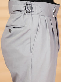 Moda Rapido Men Easy Wash Pleated Trousers