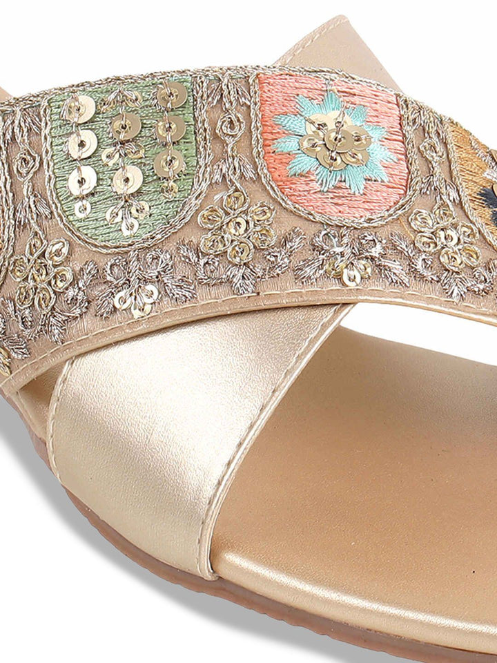 Metro Textured Block Mules
