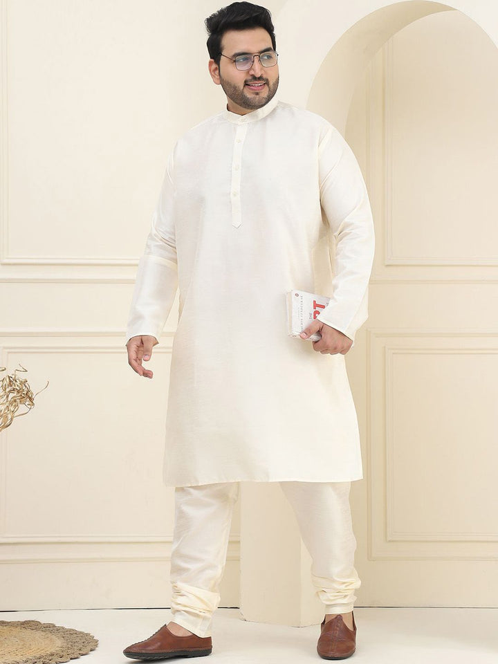 SOJANYA PLUS Plus Size Straight Kurta with Churidar