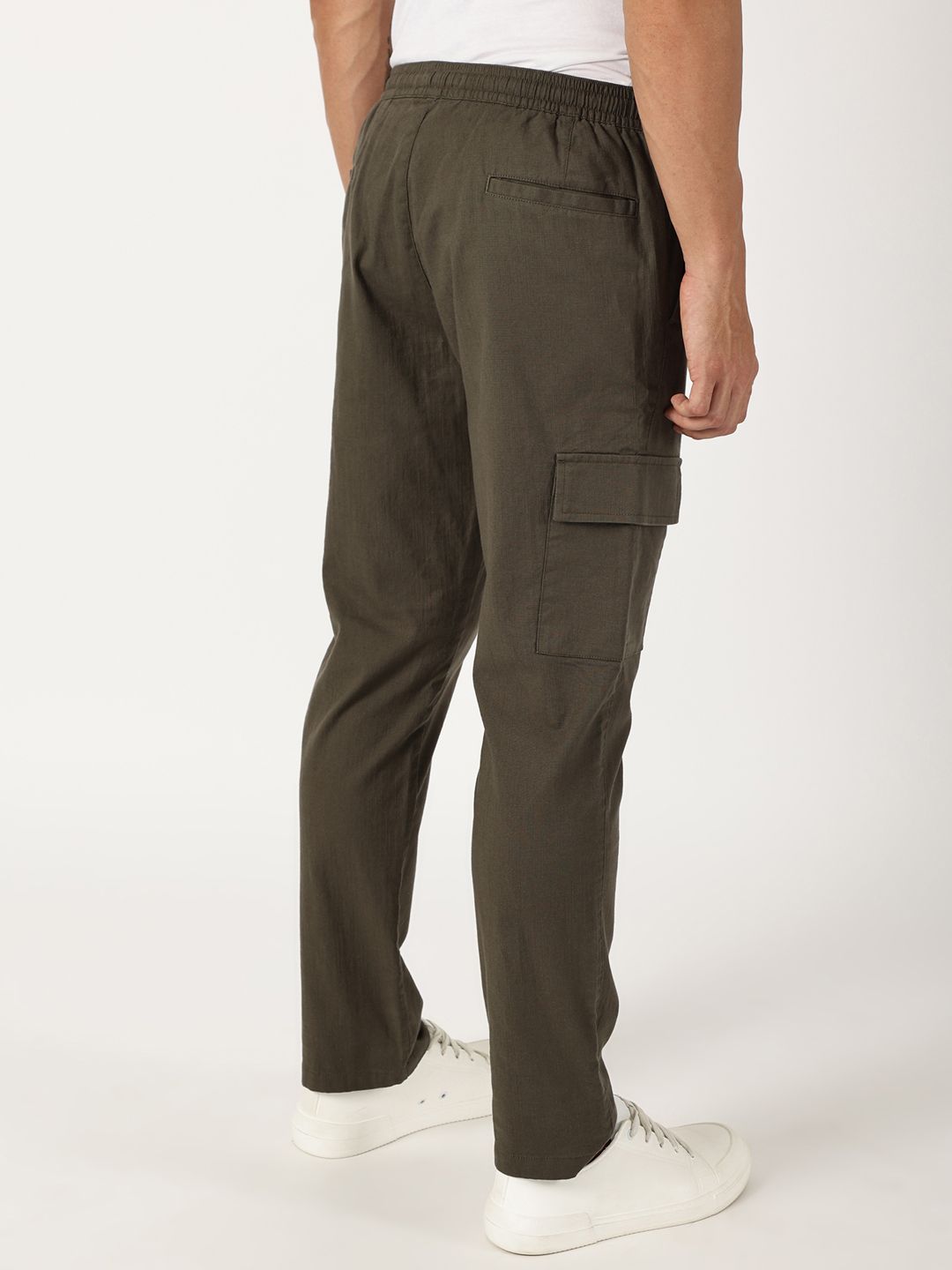 Thomas Scott Men Smart Straight Fit Easy Wash Trousers