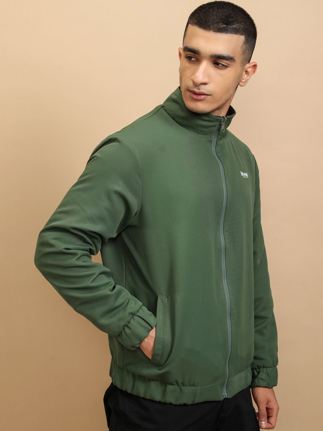HIGHLANDER Men Crop Outdoor Sporty Jacket