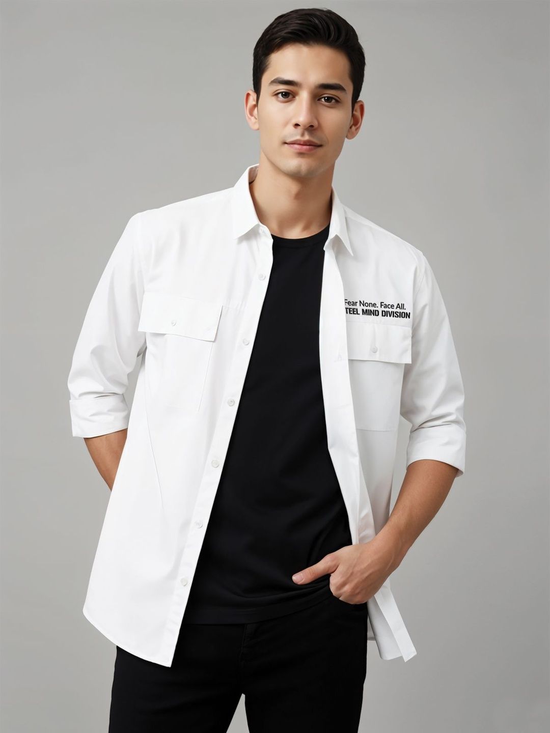 ADRO Men Standard Printed Casual Shirt