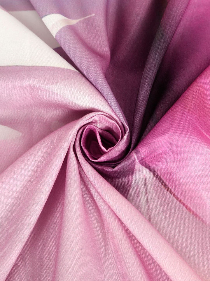 Myntra Elegant Homes Grafik Pelbagai Warna 400 TC Cadar dengan 2 Sarung Bantal