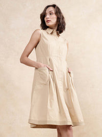 Rareism pakaian midi A-line formal
