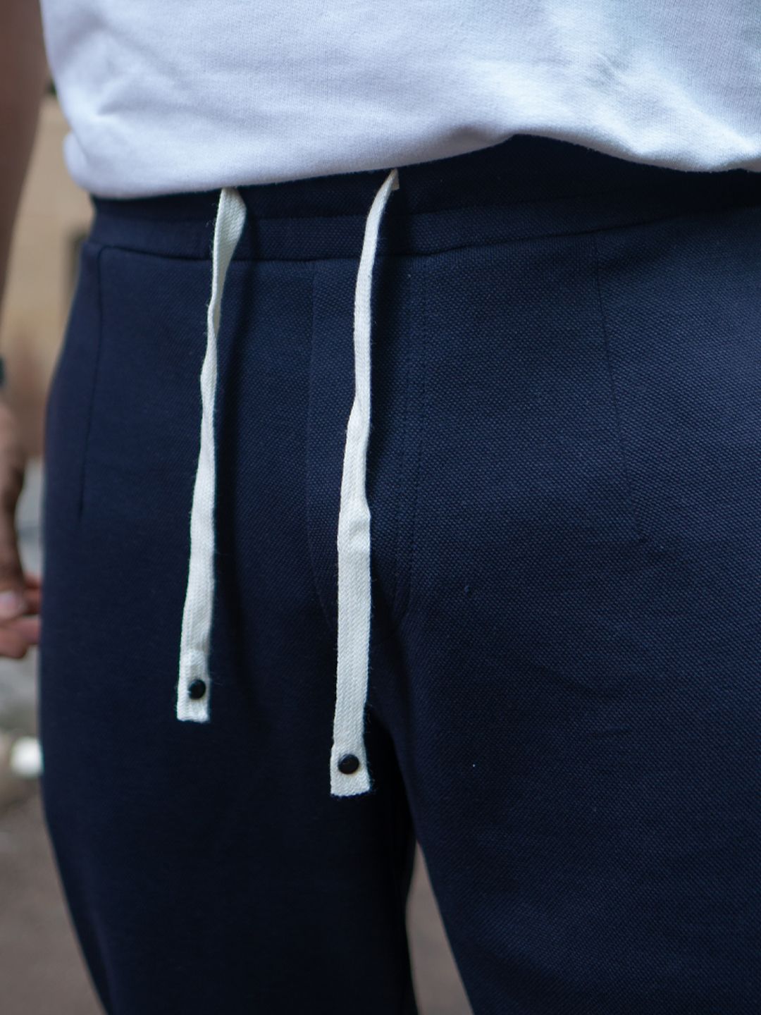 Powerlook Men Mid-Rise Pure Cotton Joggers